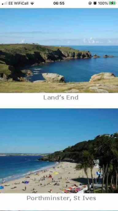 Amazing Seaside Loft Apartment With Sea Views . Sennen Cove Eksteriør bilde